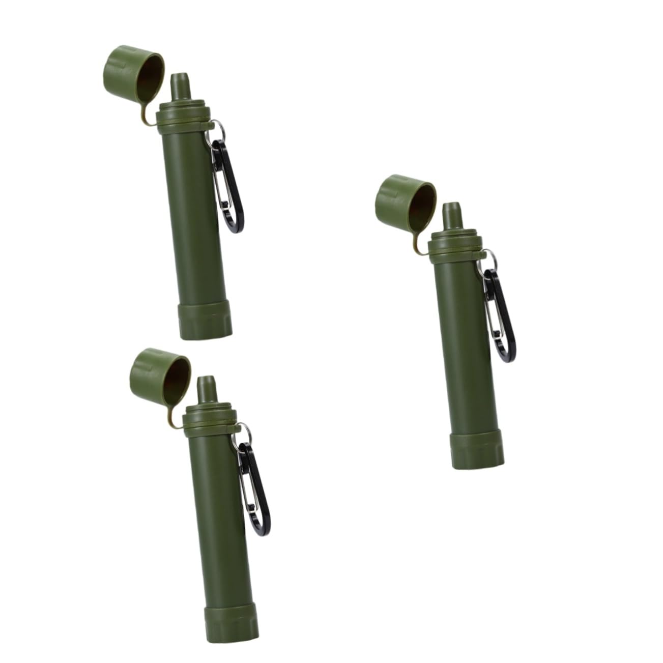 Kisangel 3 Pezzi Purificatore Portatile per Camping per Emergenze e Attività Outdoor per Escursioni e Preparazione Disastri Naturali