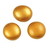 Glasperlen für Mosaike efco – Glas-Nuggets 18–20 mm Gold, 20 Stück