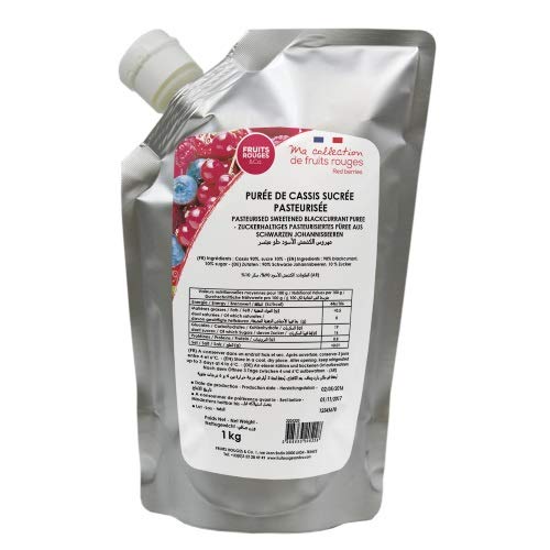 Fruits Rouges & Co Puree de fruits - Cassis de France 1kg Cover