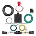 CURT 56407 Vehicle-Side Custom 4-Pin Trailer Wiring Harness for Select Jeep Wrangler JL