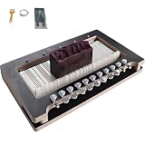 MiyKom Seifenschneider für Handgemachte Laibe, Premium Birkensperrholz Seifenschneider Maschine mit...