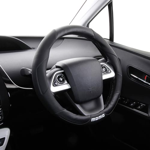 MOMO TUNING ハンドルカバー Mサイズ ブラック