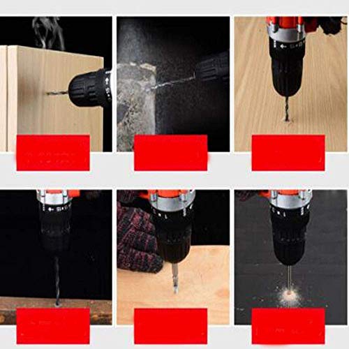 WEI-LUONG Tools Cordless Electric Drill, 25V Zwei-Gang-Doppel Elektrische Lithium Bohrmaschine, Akkuschrauber, Haushalt… – Bild 7