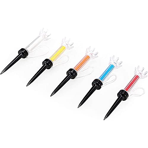 CENPEK 5 Pack 7,9 cm Golf Tee Magnetico Tee Formazione Driver tee Golf Ball Holder Outdoor Golf Accessori