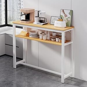 隙間収納ラック スリム 幅80〜120cm 奥行20cm 2段 高さ100cm 耐荷重20kg 冷蔵庫横/キッチン/押し入れ対応 北欧 おしゃれ ホワイト/ブラック/木目調 組み立て簡単 (幅100cm)