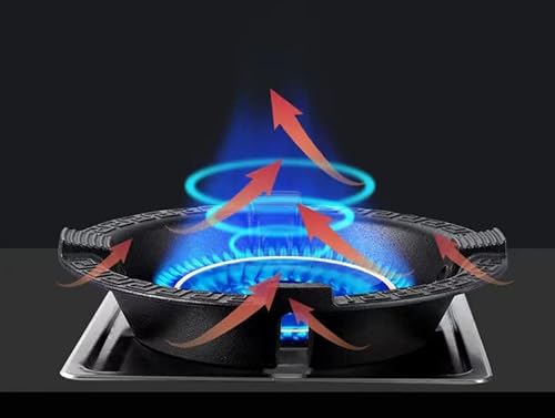 Ieuyo Cast Iron Wok Support Ring Burner Ring For Gas Stove Rack Pot Holder Anti-Skid Time-Saving And Energy-Saving For 4 Claws Racks Or Grates #TOP7