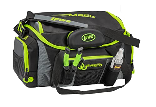 Lew's MACH Tackle Bag, Black/Gray/Green