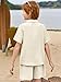 Haloumoning Boys 2 Pieces Summer Outfits Beach Short Sleeve Button Down Shirts and Shorts Vacation Texture Sets for Kids