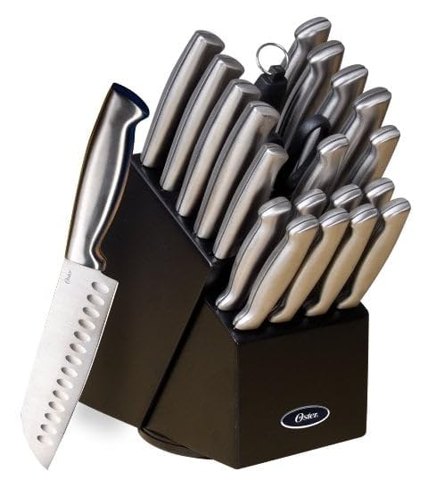 Set Cuchillos Cocina 22 Piezas Acero Inox