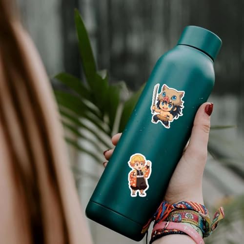 Image of Zesta Aesthetic Stickers for Laptop /Waterproof Anime Decal for Books /Vinyl Sticker for Fridge /Easy to Use Korean Car Sticker Kawaii Cute Stickers (Demon S)