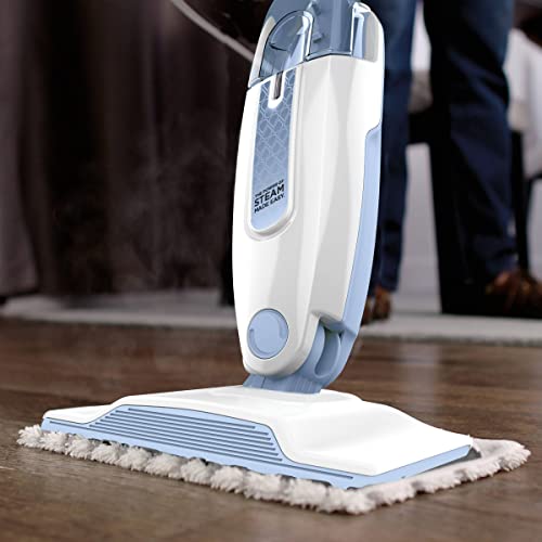 Shark/Ninja S1200 Steam Mop Hard Floor Cleaner For Deep Cleaning And Sanitizing With Xl Removable Easy Fill Water Tank 18-Foot Power Cord And Lightweight (Renewed), 11'' L X 7.4'' W X 46.1'' H #TOP1