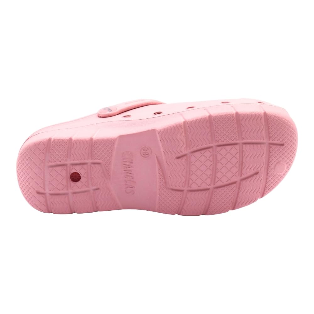 Zueco de Goma Sanitario Laboral Unisex, Color TOSA Caucho