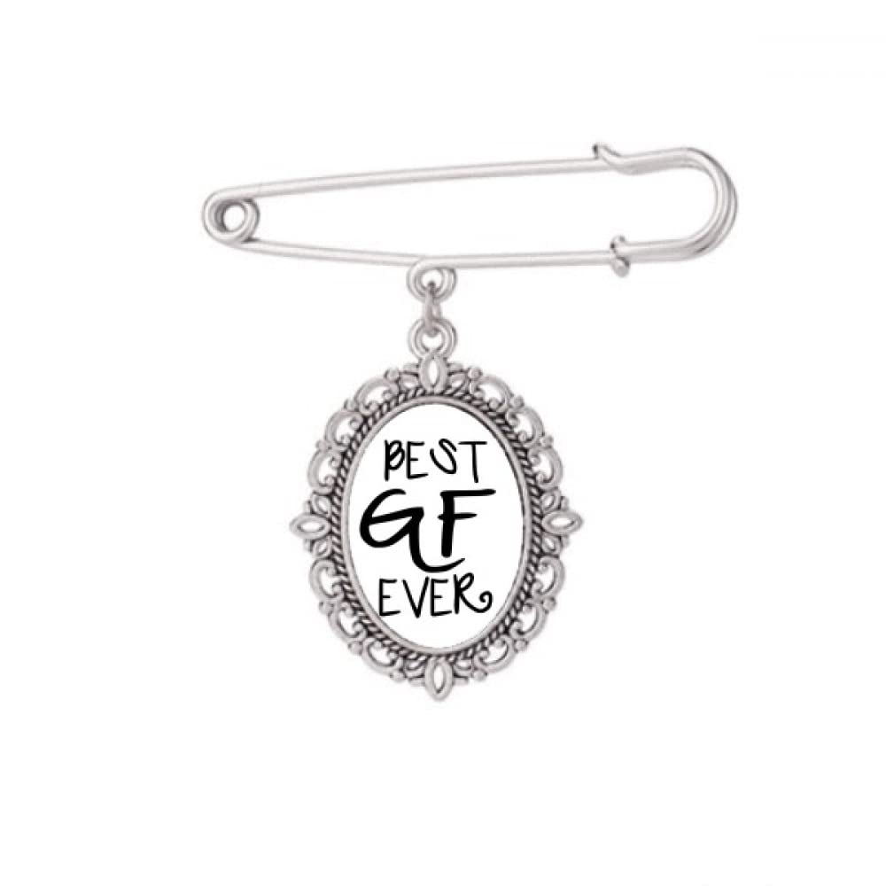 Broche de Saint-Valentin pour petite amie Best GF Ever taille M - 5