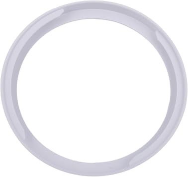2-Pack Portable Air Conditioner Exhaust Hose Connector Ring, PVC Snap Collar for 13cm and 15cm Diameter Hoses, Compatible with for midea Mobile AC Units, White(15CM)
