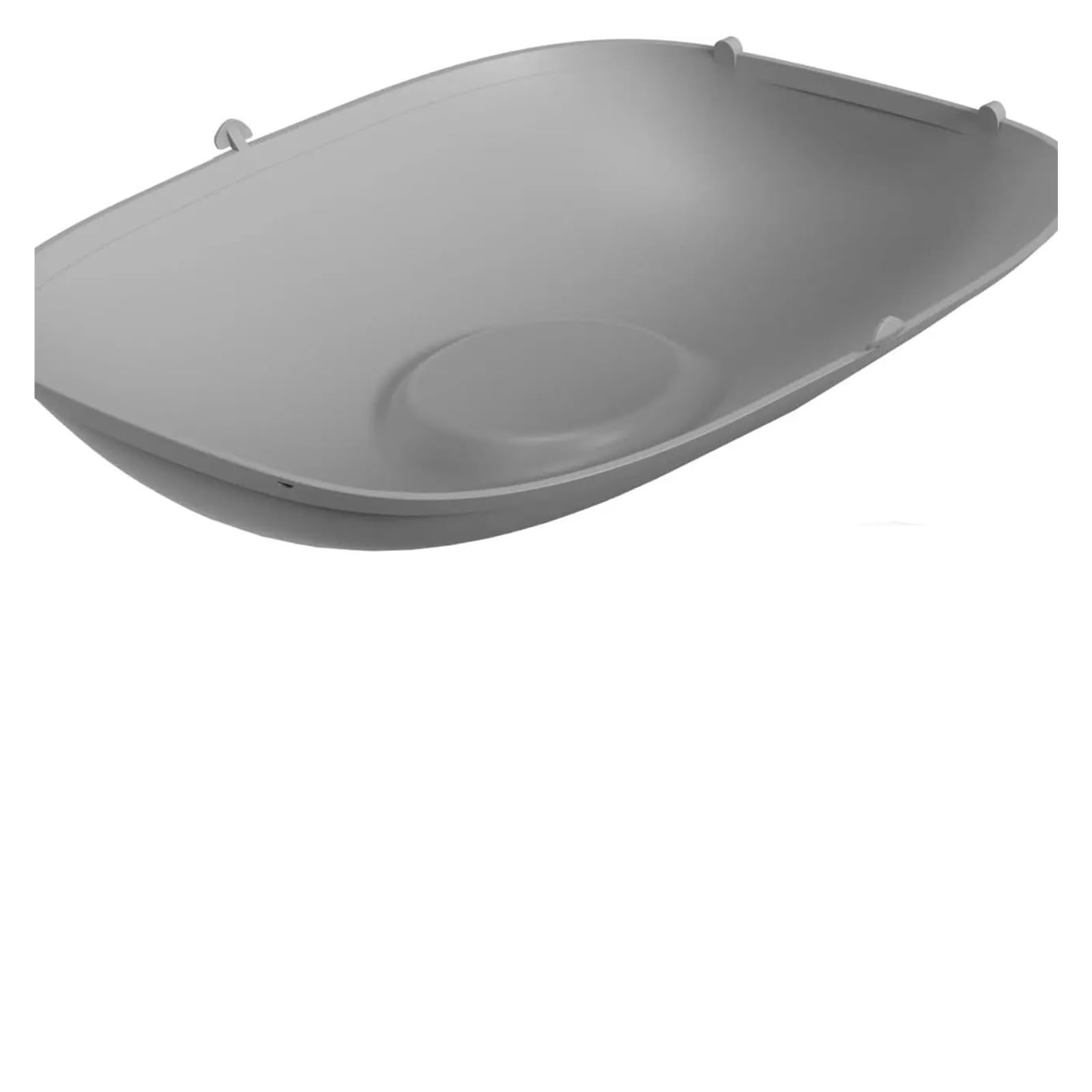 Generico Tappetino in Silicone per lettiera Automatica, Grigio