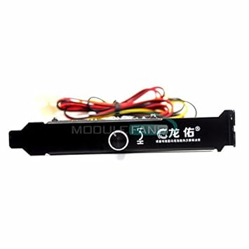 Generic For CPU Case HDD DDR VGA 3 Channels PC Cooler Cooling Fan Speed Controller
