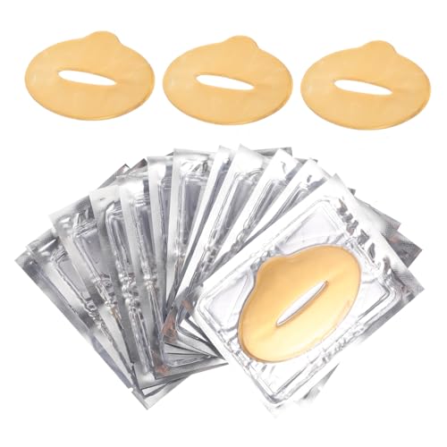 HONMEET 25piezas Almohadillas De Gel Para Dormir Labial Hidratante Cosmético Cuidado Labial