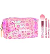 Profusion Cosmetics Mean Girls The Plastics 4pc Bag and Brush Set, Elevate Your Looks with our Ex...