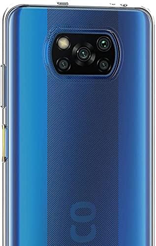 Miniatura 5 de MaiJin Funda para Xiaomi Mi Poco X3  Poco X3 NFC (6.67 pulgadas) Suave TPU Goma Gel Parachoques Transparente Cubierta Trasera