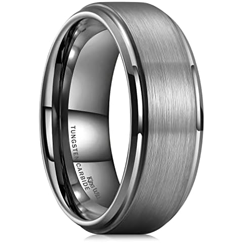 King Will Tungsten Carbide Wedding Ring Cover