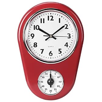 Retro Kitchen Timer Wall Clocks photo Retro Kitchen Timer Wall Clocks