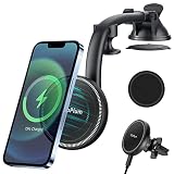 Magnetic Wireless Car Charger Mount Compatible with Magsafe iPhone 13/ iPhone 12, Fast Charging Air