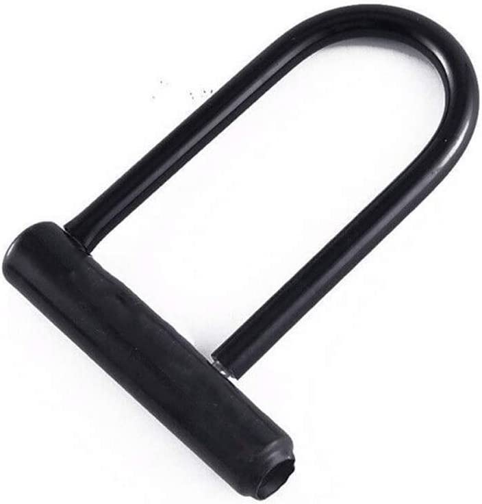 Candado en U para Bicicleta, candado en Forma de U con Soporte, candado de Seguridad antirrobo para Bicicleta, Triciclo, Scooter, candado para Bicicleta