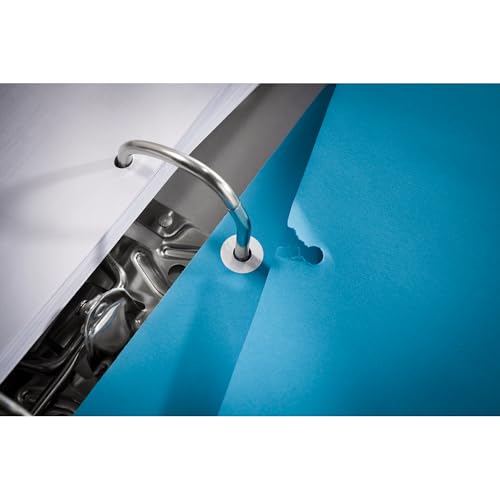 AVERY Zweckform 3508 Lochverstärker selbstklebend 500 Stück (Ø13mm, Lochverstärkungsringe auf Rolle, permanent haftende Ringverstärker, Ringlochverstärker fürs Abheften, reißfeste Folie) weiß