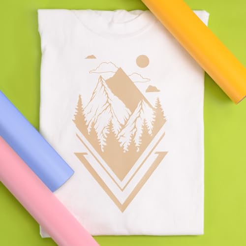 Vinyle de transfert thermique Siser EasyWeed anti-décollement pour superposition sur vêtements - 3
