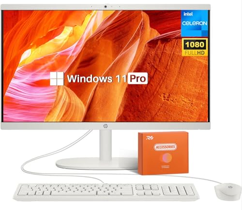 HP Business All-in-One fXNgbvRs[^ 21.5C` FHD fBXvC 16GB RAM 512GB SSD Intel Celeron J4025 Intel UHD Graphics 600 EFuJ Wi-F