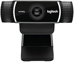 Logitech C922 Pro Stream Webcam 1080P Camera for HD Video Streaming & Recording 720P at 60Fps with Tripod Included