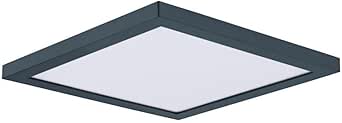 Maxim Chip-15W 1 LED Square Flush Mount-6.4 Inches Wide by 0.5 inches high