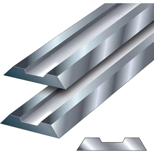 Trend Craft Pro Solid Carbide Planer Blades, 82 x 5.5 x 1.1mm, 1 Pair, Double Edged Replacement Planer Blades, CR/PB29 1 Trend Craft Pro Solid Carbide Planer Blades, 82 x 5.5 x 1.1mm, 1 Pair, Double Edged Replacement Planer Blades, CR/PB29