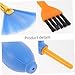 BRIGHTFUFU 8pcs Electronic Product Cleaner Keyboard Brush Phone Brush Computer Cleaning Dust Removal Tool for Reach Spaces
