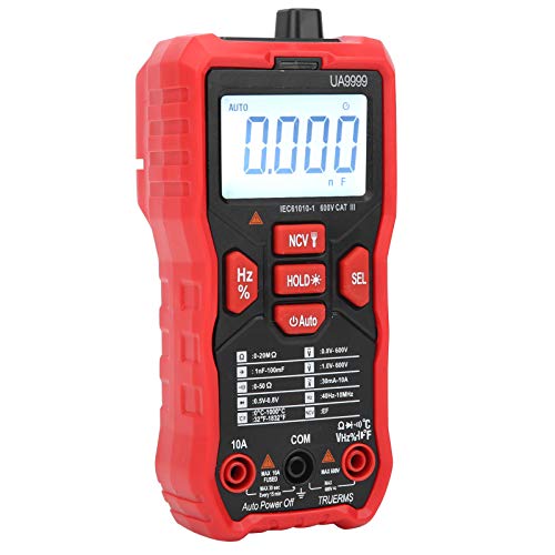 Multimètre numérique ABS Ejoyous 600V AC DC et tester de courant 10A automatique