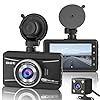 IBAYE Dash Cam Front and Rear, 1080P Full HD Dual Dashcam In Car Dual Dashboard Camera 170°Wide Angle HDR with 3.0″ LCD Display Night Vision, Motion Detection, Parking Monitor, G-sensor