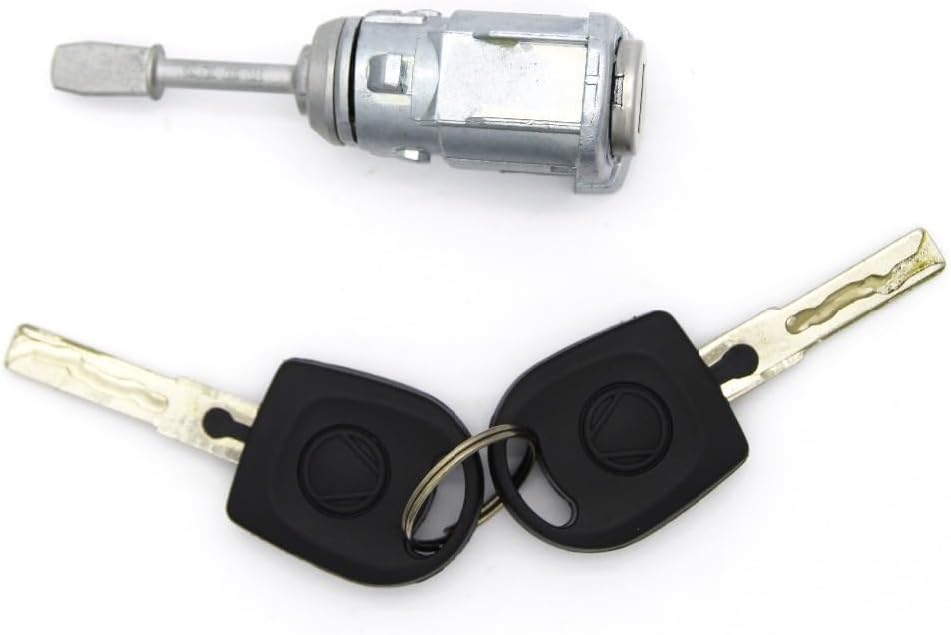 Left Door Lock Barrel Cylinder with 2 Keys for Vw for Passat for Seat Toledo Leon Arosa Lupo 3B0837167 Car Door Lock