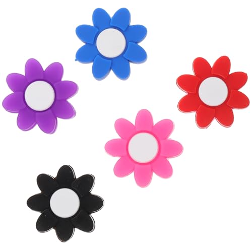 SUPVOX 5piezas Amortiguador De Raqueta De Tenis Elegante Amortiguador De Choque Absorbe Impactos y Vibraciones como Decoración para Raqueta De Tenis y Obsequio para Tenistas