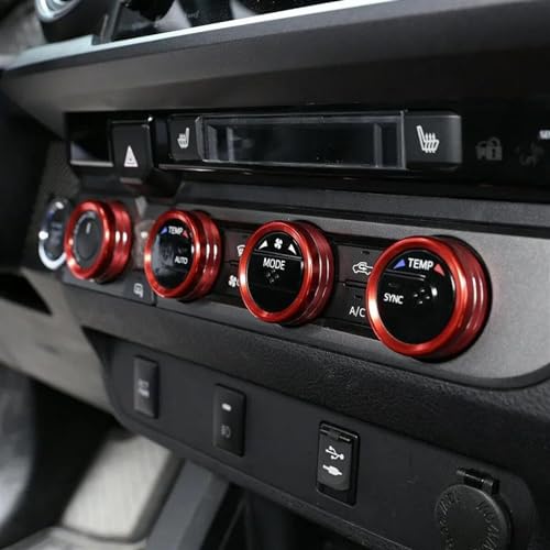 Bouton de commande de climatisation antidérapant pour Toyota Tacoma - 2
