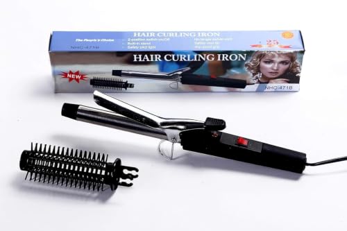 Image of Automatic Hair Curler Machine for Women, Black