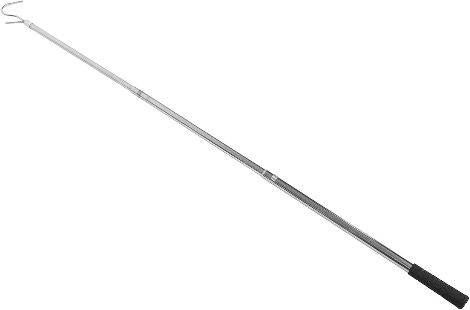 1.5m Rv Awning Opener Adjustable Puller Portable Retractable Awning Rod for Tents and Campers Quick Extension and Compact Storage Includes Pulling Hook