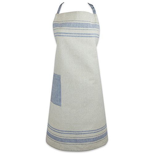 Dii French Stripe, Kitchen Collection, Nautical Blue, Chef Apron #TOP22
