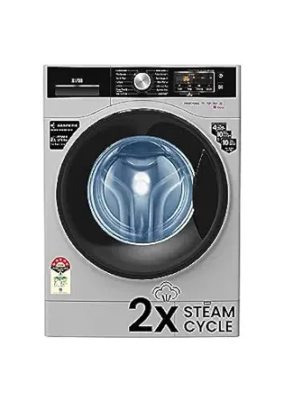 IFB 8 Kg 5 Star Front Load Washing Machine 2X Power Steam (SENATOR SXS 8012, Silver, In-built Heater, 4 years Comprehensive Warranty)