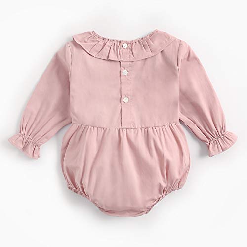 Sanlutoz Cotone Pagliaccetto della neonata Manica