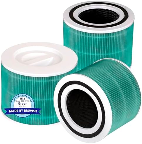 (3 piezas) Core 300S Filtro de repuesto compatible con purificado...