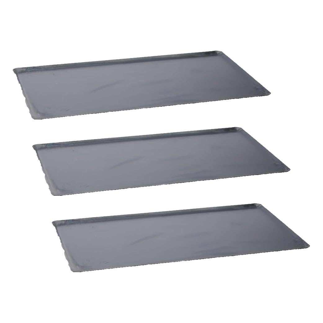 DE BUYER -5321.53 -plaque gastronorme bp gn1/1 53x32.5, Noir (Lot de 3)