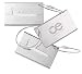 CE Luggage Tags 3 Units, Stainless Steel. 1-Year Warranty And Bonus Included.