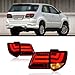 Toyota Fortuner 2012-2015 LED Tail Lamps Assembly - Rear Tail Lights with DRL, Brake & Turn Signal Lights