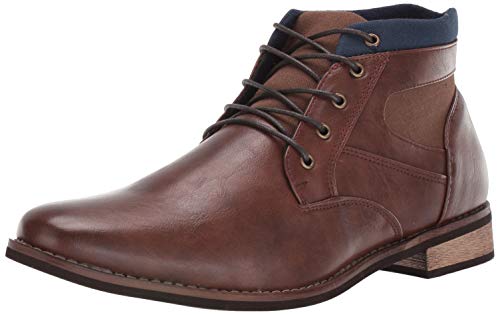 Deer Stags Men's Irvine Chukka Boot, Brown/Navy, 11.5 M US
