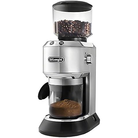 De'Longhi Dedica Style Coffee Grinder - Silver Cover